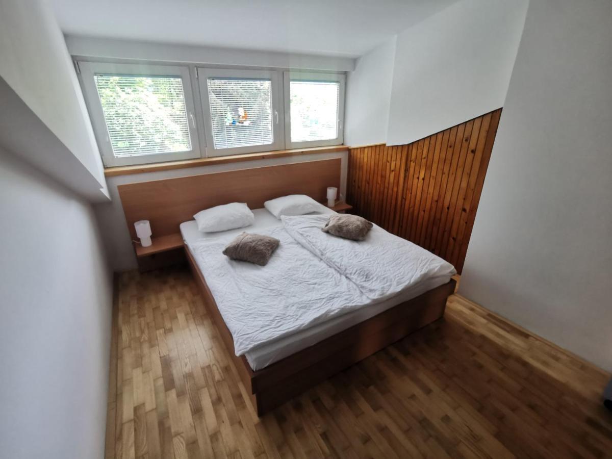 Apartment Lakebled With Casle Bled View Bagian luar foto